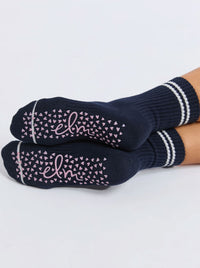 ELM RIBBED COLLEGE SOCK