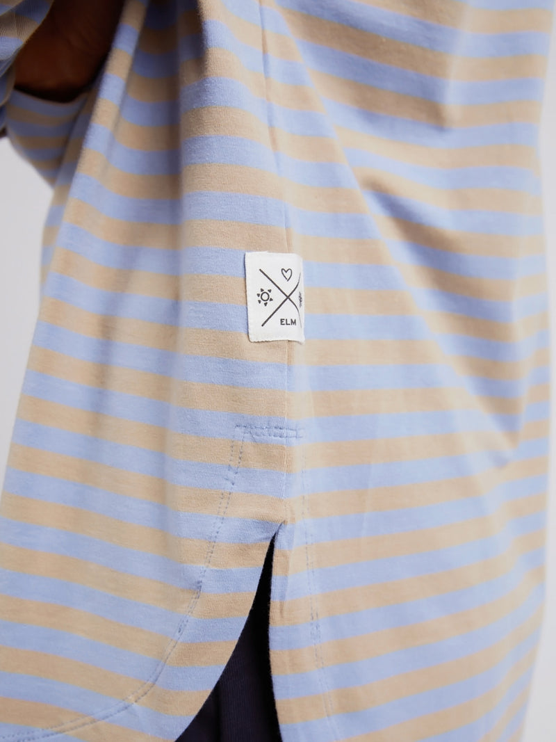 ELM LAUREN LONG SLEEVE STRIPE TEE