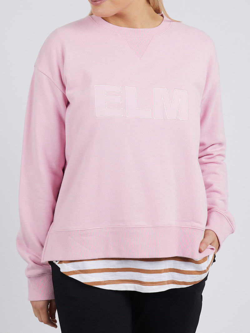 ELM APPLIQUE SWEAT