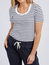 ELM MARION STRIPE SHORT SLEEVE TEE