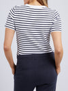ELM MARION STRIPE SHORT SLEEVE TEE