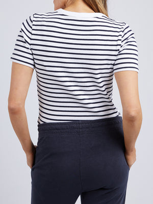 ELM MARION STRIPE SHORT SLEEVE TEE
