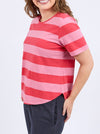 ELM SPRITZ STRIPE TEE