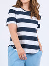 ELM SPRITZ STRIPE TEE