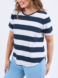 ELM SPRITZ STRIPE TEE