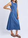 FOXWOOD SOLENE DENIM DRESS