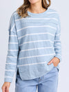 FOXWOOD JAYNE STRIPE THROW ON TOP