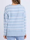 FOXWOOD JAYNE STRIPE THROW ON TOP