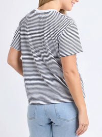FOXWOOD HUTCH STRIPE TEE