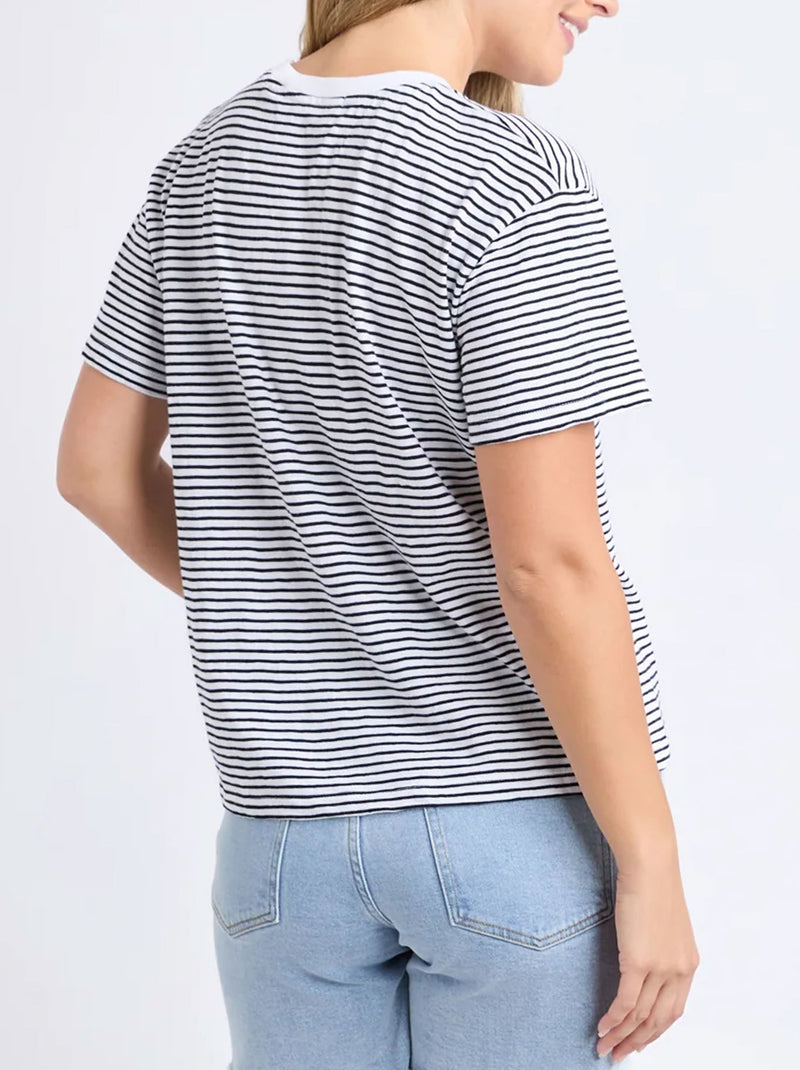 FOXWOOD HUTCH STRIPE TEE
