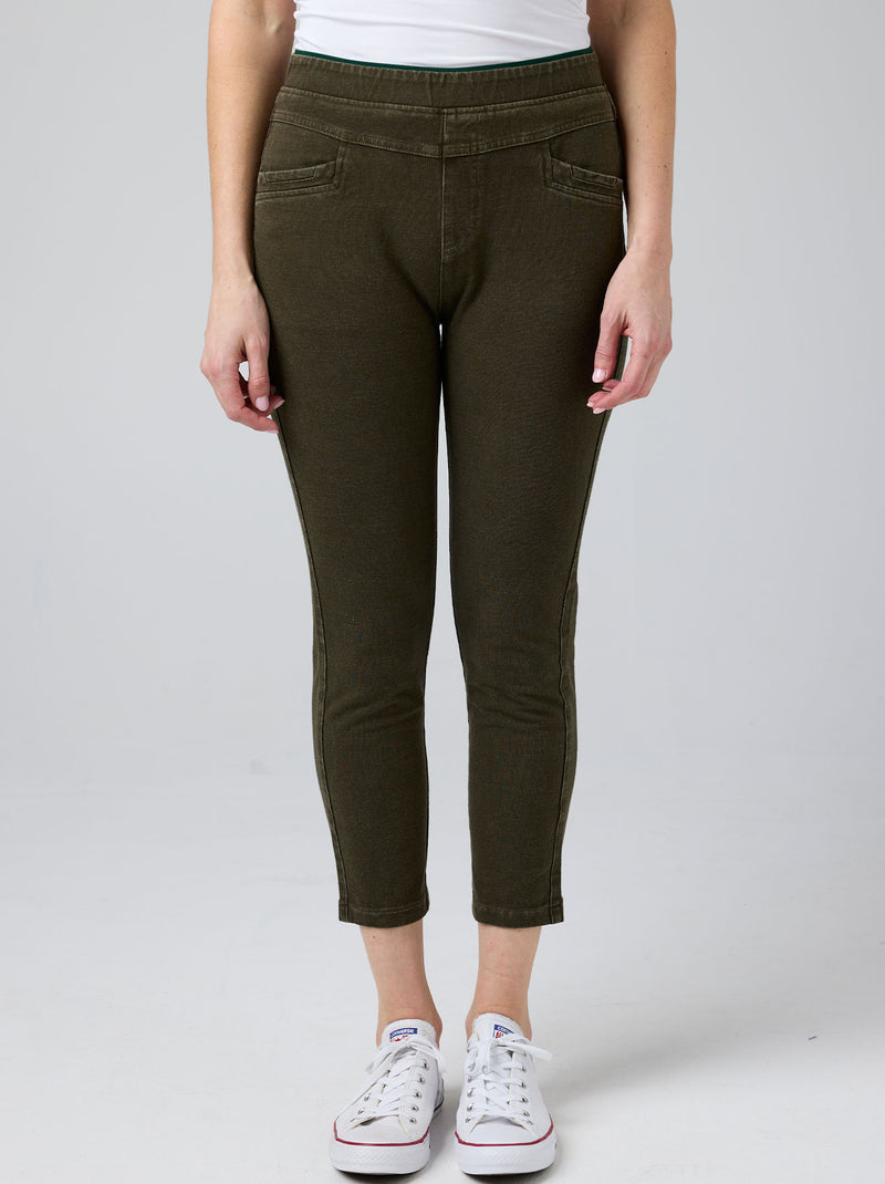 GABRIELLA FRATTINI CAPRI LUSTRE PANT