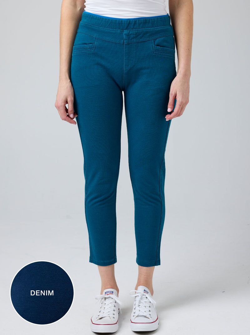 GABRIELLA FRATTINI CAPRI LUSTRE PANT