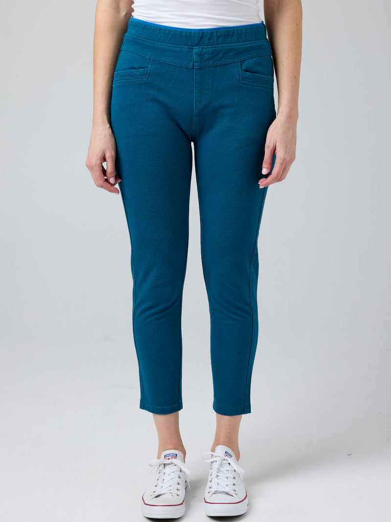 GABRIELLA FRATTINI CAPRI LUSTRE PANT