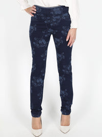 GABRIELLA FRATTINI BLOSSOM PRINT LUSTRE PANT