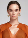 GxG COLLECTIVE EFFIE BRUSHED EARRINGS