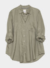 HUT THE BOYFRIEND LINEN SHIRT