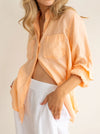 HUT THE BOYFRIEND LINEN SHIRT