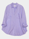 HUT THE BOYFRIEND LINEN SHIRT