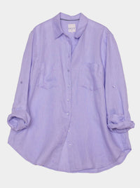 HUT THE BOYFRIEND LINEN SHIRT