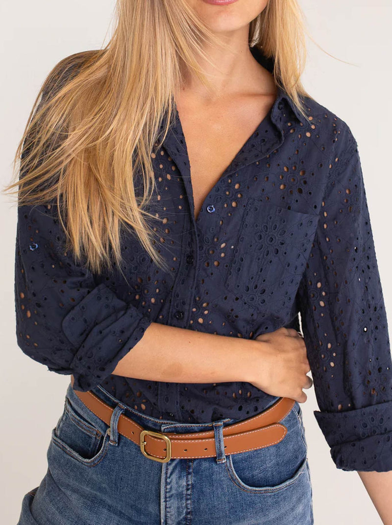 HUT THE BRODERIE SHIRT