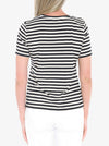 JUMP STRIPE SHORT SLEEVE TOP