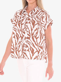 JUMP ZEBRA MONO SHIRT