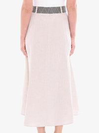 JUMP BELTED PANEL SKIRT