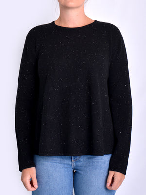 JAMES MELBOURNE CASHMERE SWING SWEATER