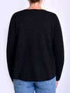 JAMES MELBOURNE CASHMERE SWING SWEATER