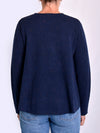 JAMES MELBOURNE CASHMERE SWING SWEATER