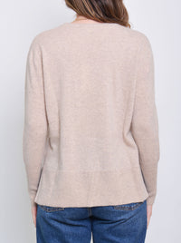 JAMES MELBOURNE CASHMERE CREW NECK KNIT