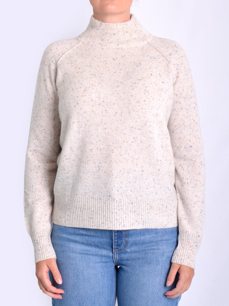 JAMES MELBOURNE CASHMERE RAW EDGE KNIT