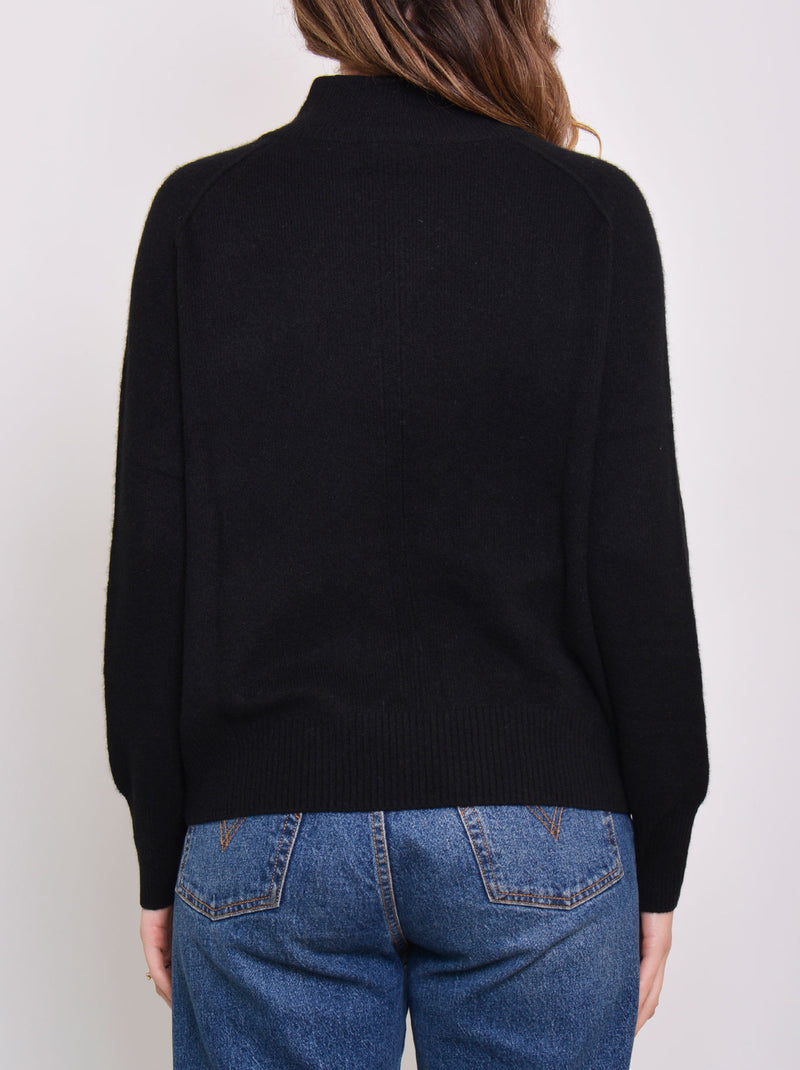 JAMES MELBOURNE CASHMERE RAW EDGE KNIT
