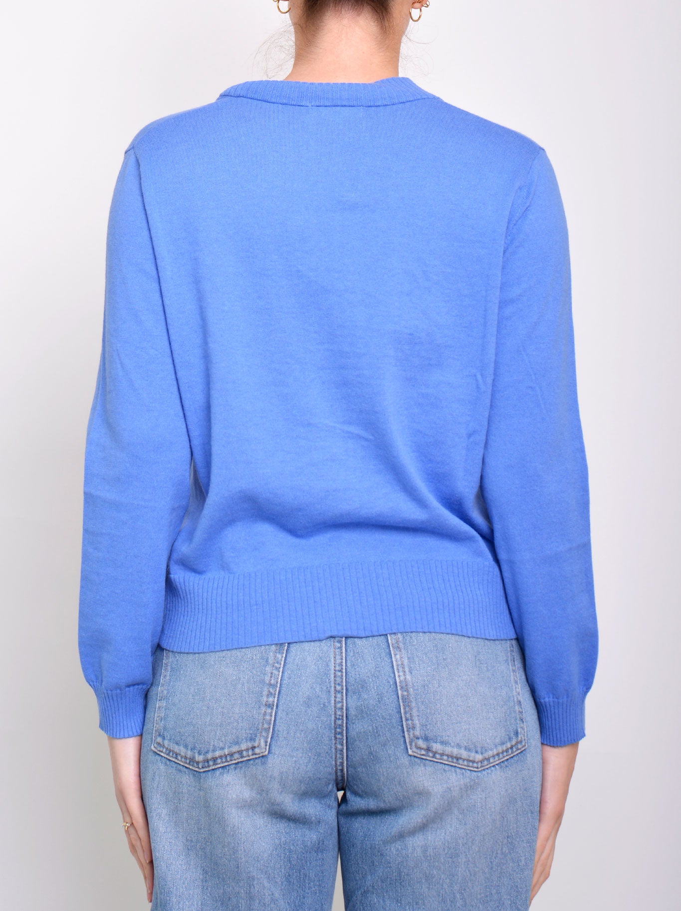 JAMES MELBOURNE VEE BUTTON CARDI