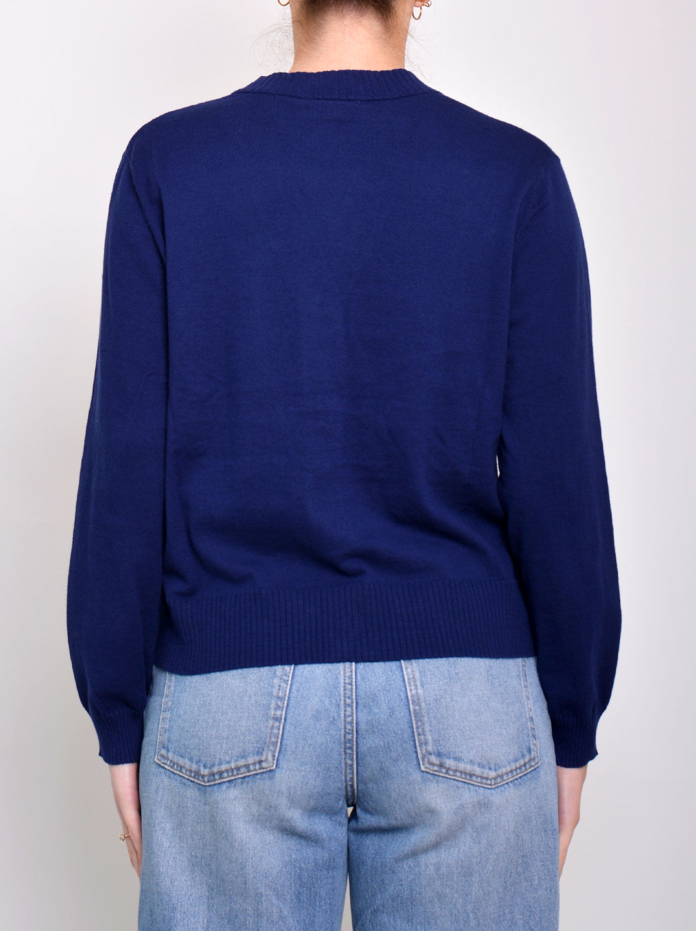 JAMES MELBOURNE VEE BUTTON CARDI