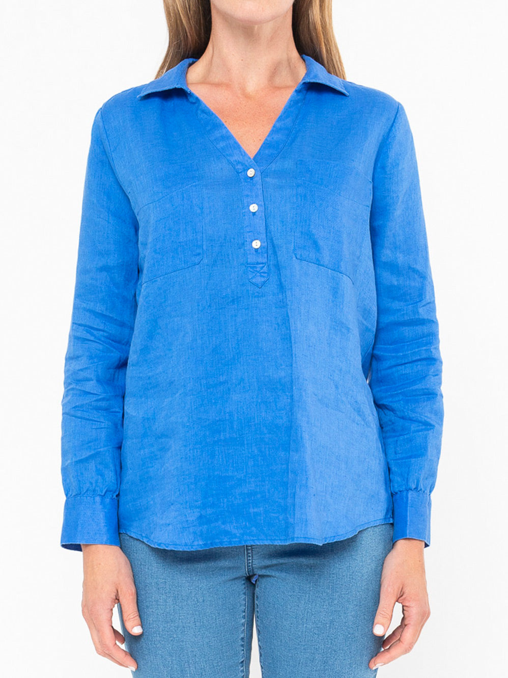JUMP PLACKET FRONT SHIRT