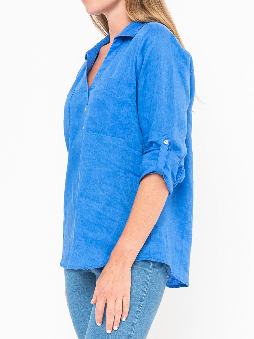 JUMP PLACKET FRONT SHIRT