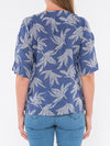 JUMP LEAF LINEN TOP