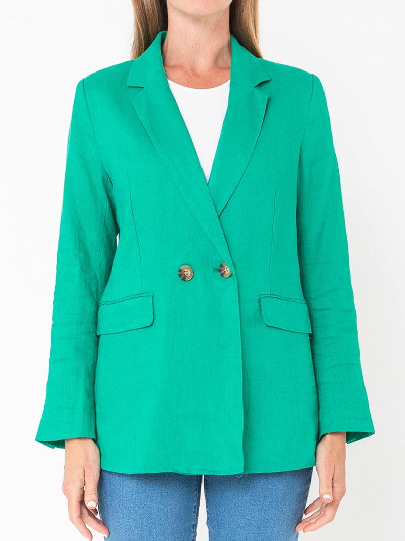 JUMP LINEN BLAZER