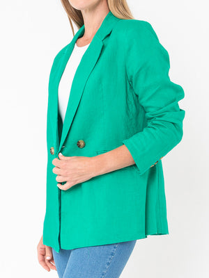 JUMP LINEN BLAZER