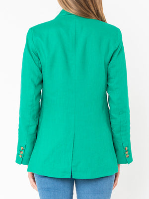 JUMP LINEN BLAZER