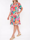 JUMP PARADISE FLORAL DRESS