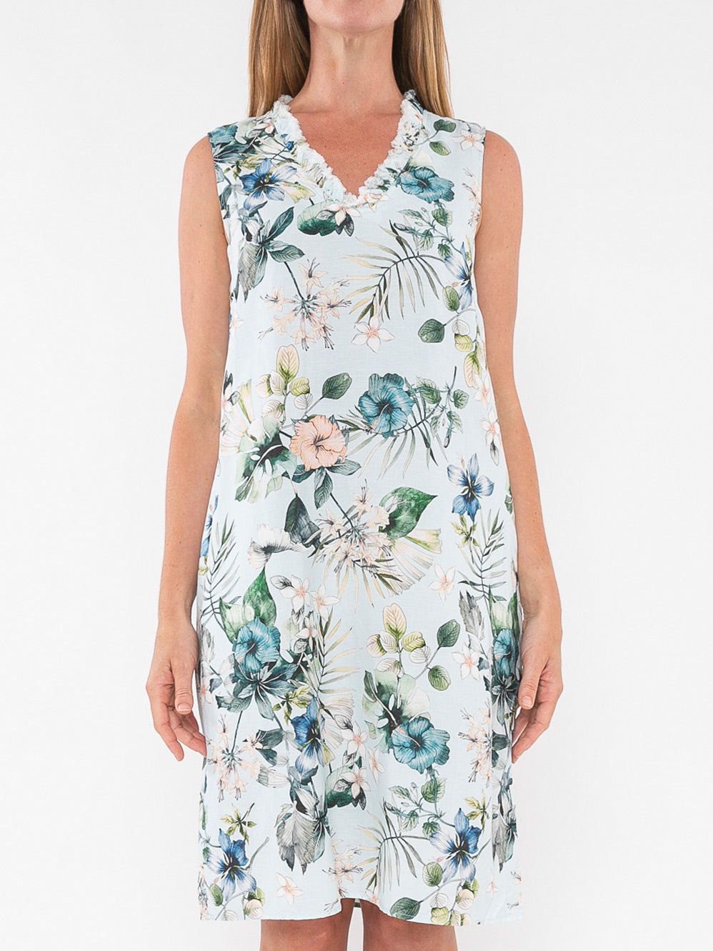 JUMP WATERCOLOUR GARDEN DRESS