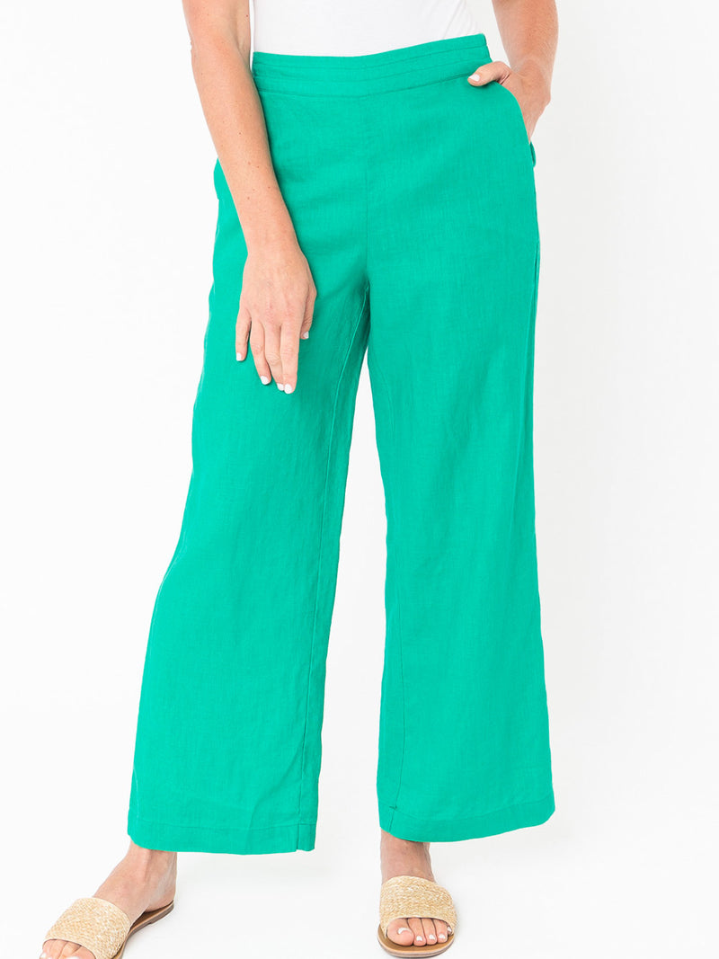 JUMP WIDE LEG LINEN PANT