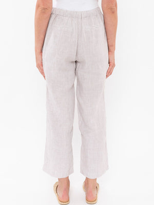 JUMP LINEN STRIPE PANT