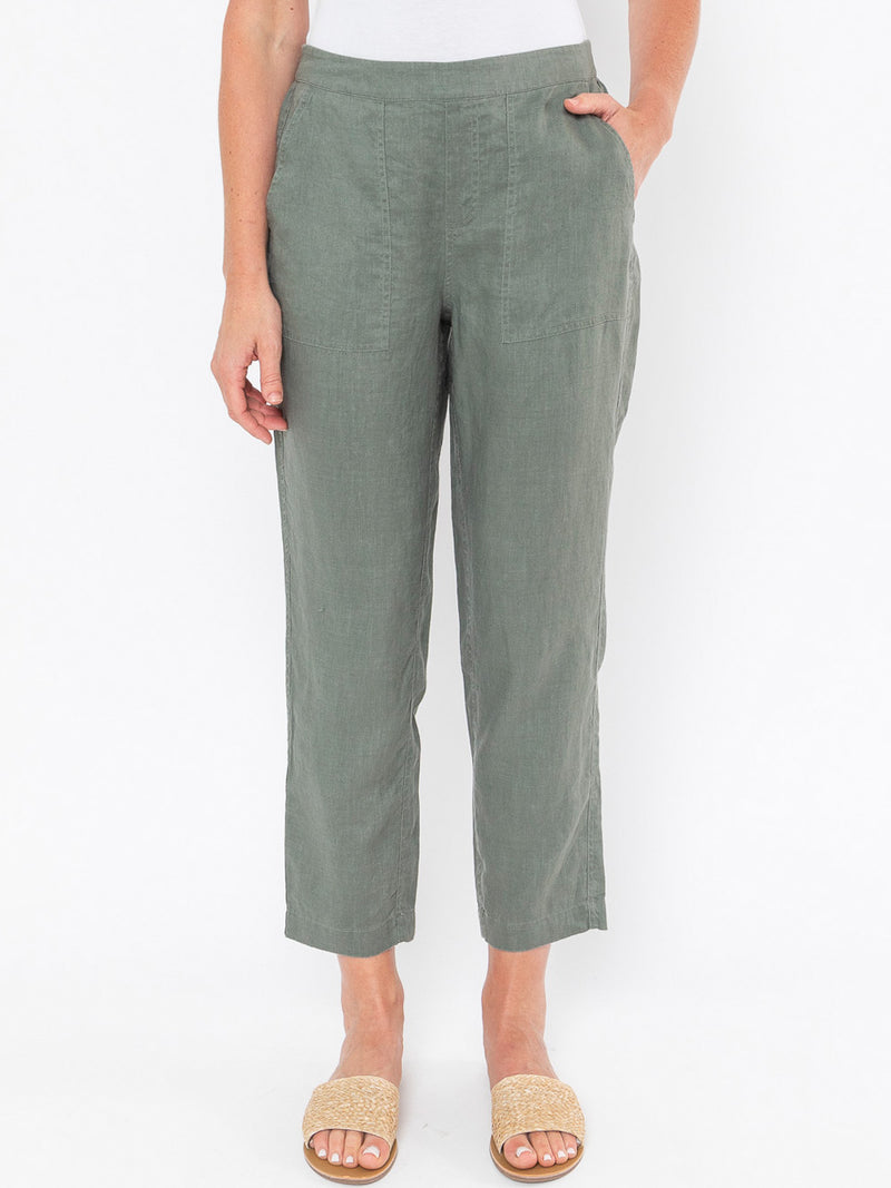 JUMP 7/8TH LINEN PANT