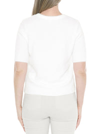 JUMP FLUFFY SHORT SLEEVE TOP