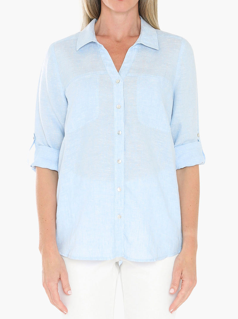 JUMP TWO POCKET LONG SLEEVE SHIRT