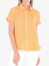 JUMP PIGMENT RUFFLE SHIRT