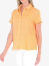 JUMP PIGMENT RUFFLE SHIRT